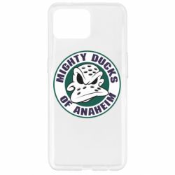 Чехол для Oppo Reno 4 Lite Anaheim Mighty Ducks Logo - PrintSalon