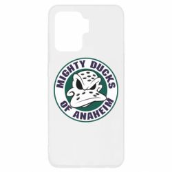 Чехол для Oppo Reno 5 Lite Anaheim Mighty Ducks Logo - PrintSalon