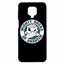 Чехол для Xiaomi Redmi Note 9S/9Pro/9Pro Max Anaheim Mighty Ducks Logo - PrintSalon