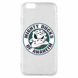 Чехол для iPhone 6/6S Anaheim Mighty Ducks Logo - PrintSalon