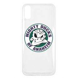 Чехол для Xiaomi Redmi 9a Anaheim Mighty Ducks Logo - PrintSalon