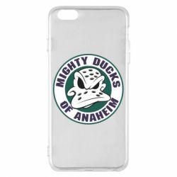 Чехол для iPhone 6 Plus/6S Plus Anaheim Mighty Ducks Logo - PrintSalon