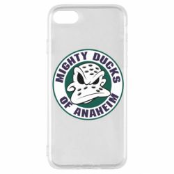 Чехол для iPhone SE 2022 Anaheim Mighty Ducks Logo - PrintSalon