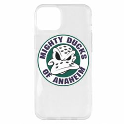 Чехол для iPhone 14 Plus Anaheim Mighty Ducks Logo-PrintSalon Чехол для iPhone 14 Plus Anaheim Mighty Ducks Logo