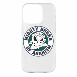 Чехол для iPhone 14 Pro Anaheim Mighty Ducks Logo - PrintSalon