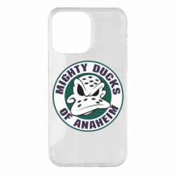 Чехол для iPhone 14 Pro Max Anaheim Mighty Ducks Logo - PrintSalon