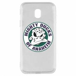 Чехол для Samsung J3 2017 Anaheim Mighty Ducks Logo - PrintSalon