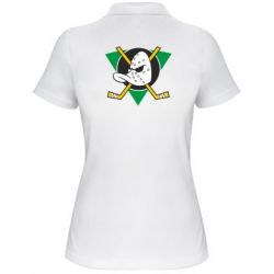 Женское поло Anaheim Mighty Ducks - PrintSalon