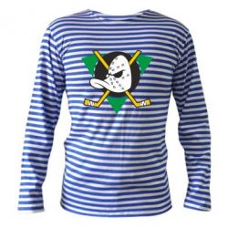 Тельняшка с длинным рукавом Anaheim Mighty Ducks - PrintSalon