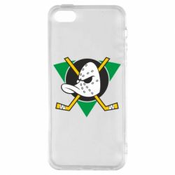 Чехол для iPhone5/5S/SE Anaheim Mighty Ducks - PrintSalon