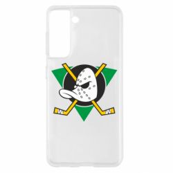 Чехол для Samsung S21 Anaheim Mighty Ducks - PrintSalon