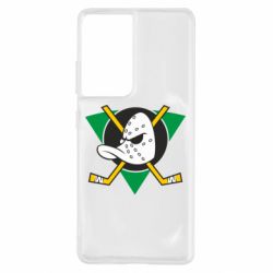 Чехол для Samsung S21 Ultra Anaheim Mighty Ducks - PrintSalon