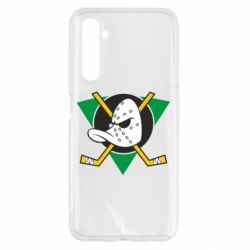 Чехол для Realme 6 Anaheim Mighty Ducks - PrintSalon