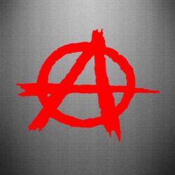 Наклейка Anarchy - PrintSalon