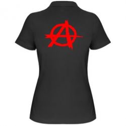 Женское поло Anarchy - PrintSalon