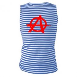 Майка-тельняшка Anarchy - PrintSalon