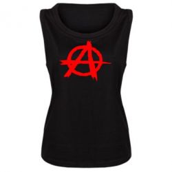 Женская майка Anarchy - PrintSalon