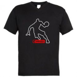 Чоловіча футболка з V-подібним вирізом And1 - PrintSalon