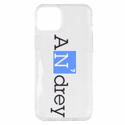 Чехол для iPhone 14 Plus Andrey - PrintSalon