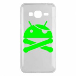 Чехол для Samsung J3 2016 Android Pirate - PrintSalon