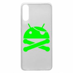Чехол для Samsung A70 Android Pirate - PrintSalon