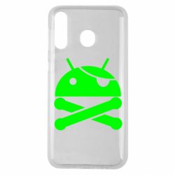 Чехол для Samsung M30 Android Pirate - PrintSalon