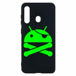 Чехол для Samsung M40 Android Pirate - PrintSalon