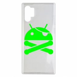 Чехол для Samsung Note 10 Plus Android Pirate - PrintSalon