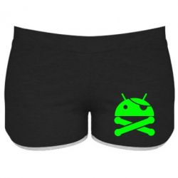 Жіночі шорти Pirate Android-PrintSalon Жіночі шорти Pirate Android