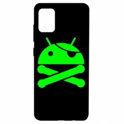 Чехол для Samsung A51 Android Pirate - PrintSalon