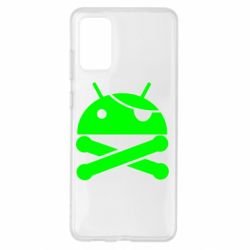 Чехол для Samsung S20+ Android Pirate - PrintSalon