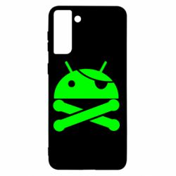 Чехол для Samsung S21+ Android Pirate - PrintSalon