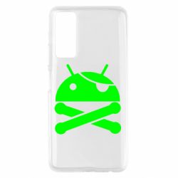Чехол для Huawei P Smart 2021 Android Pirate - PrintSalon
