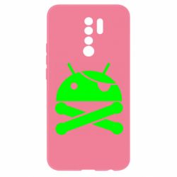 Чехол для Xiaomi Redmi 9 Android Pirate - PrintSalon