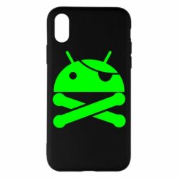 Чехол для iPhone X/Xs Android Pirate - PrintSalon