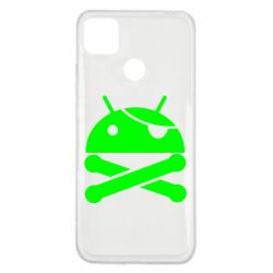 Чехол для Xiaomi Redmi 9c Android Pirate - PrintSalon