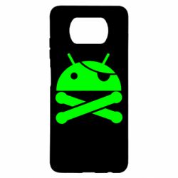 Чехол для Xiaomi Poco X3 Android Pirate - PrintSalon