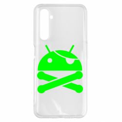 Чехол для Realme 6 Pro Android Pirate - PrintSalon