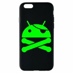 Чехол для iPhone 6/6S Android Pirate - PrintSalon
