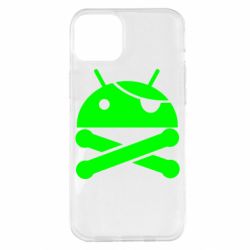 Чехол для iPhone 14 Plus Android Pirate - PrintSalon