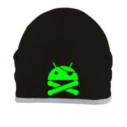 Шапка Android Pirate - PrintSalon
