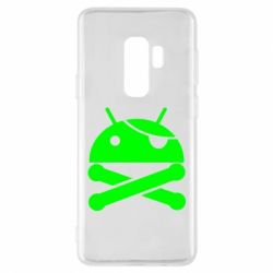 Чехол для Samsung S9+ Android Pirate - PrintSalon