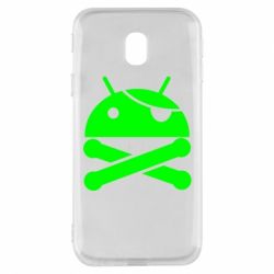 Чехол для Samsung J3 2017 Android Pirate - PrintSalon