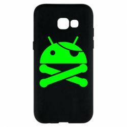 Чехол для Samsung A5 2017 Android Pirate - PrintSalon