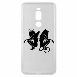 Чехол для Meizu Note 8 Ангел и Демон