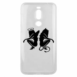 Чехол для Meizu X8 Ангел и Демон - PrintSalon