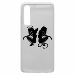 Чехол для Huawei P30 Ангел и Демон - PrintSalon