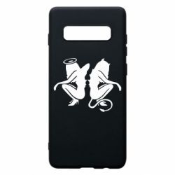 Чехол для Samsung S10+ Ангел и Демон - PrintSalon