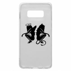 Чехол для Samsung S10e Ангел и Демон - PrintSalon