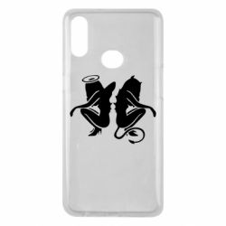 Чехол для Samsung A10s Ангел и Демон - PrintSalon